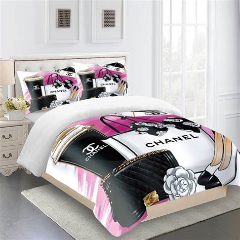 coco chanel blanket set|Chanel bedroom comforter set.